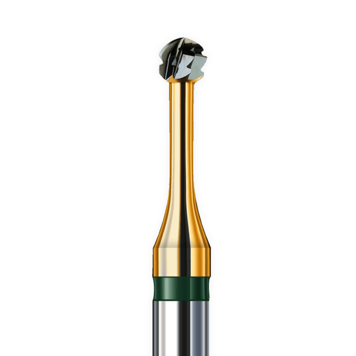 Round Dental Burs | Rosehead Shape