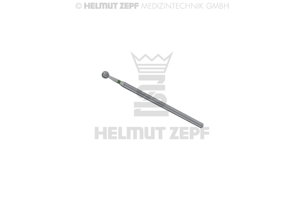 Helmut Zepf diamond round dental bur 2.9mm sinus instrument 029C, component to Sinus Set 24.995.01