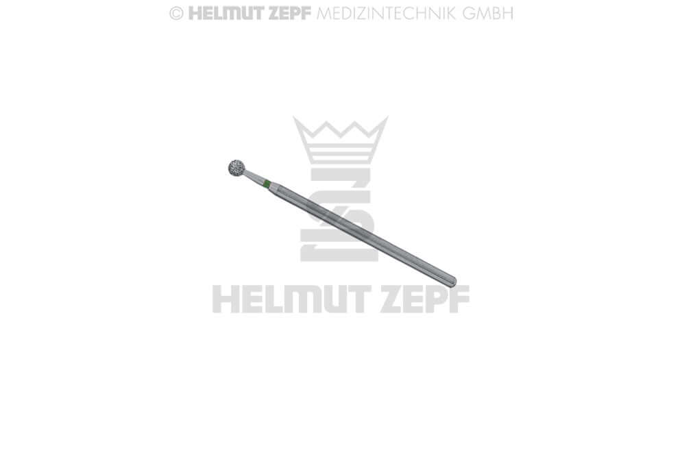 Helmut Zepf diamond round dental bur 2.9mm sinus instrument 029C, component to Sinus Set 24.995.01