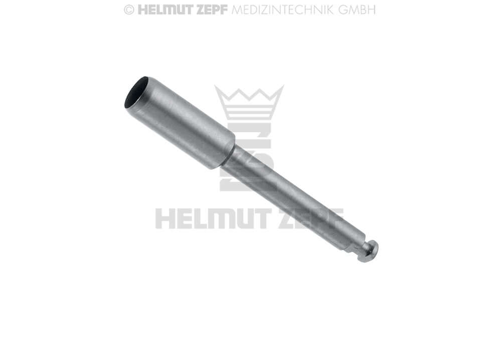 Helmut Zepf mucosa membrane punch 3.0mm with inside diameter for precise tissue removal, stainless steel dental instrument No. 08.920.03