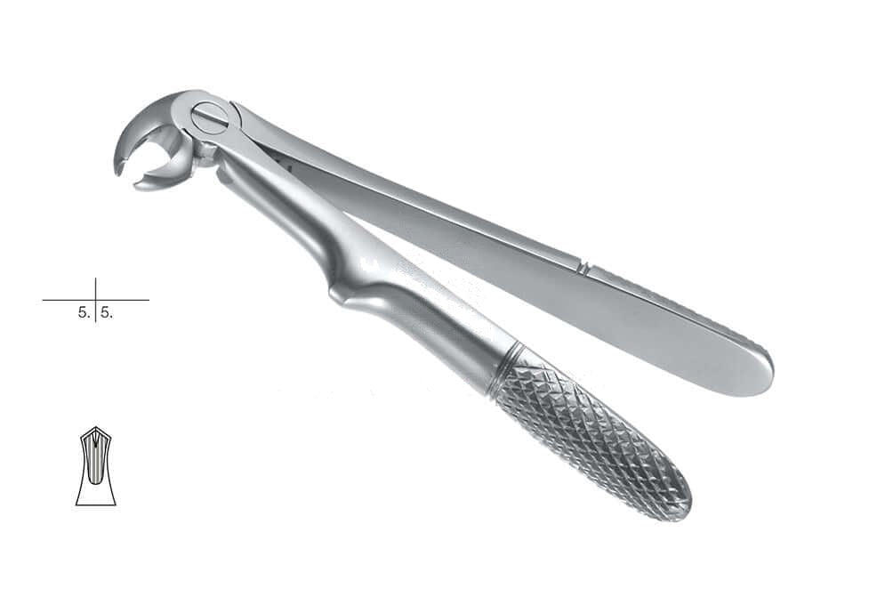 Pediatric extraction forceps for children, Ash Pattern (English Pattern), No.22, without Spring - Helmut Zepf dental instrument