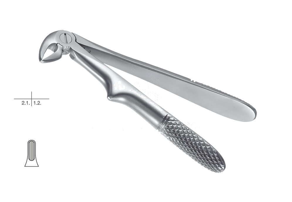 Pediatric extraction forceps for children, Ash Pattern (English Pattern), No.33, without Spring – Helmut Zepf dental instrument