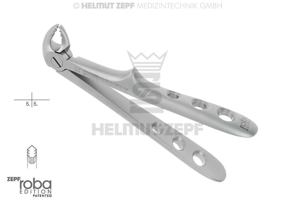 Pediatric extraction forceps English pattern #22 for children Roba Design by Helmut Zepf - 10.685.22