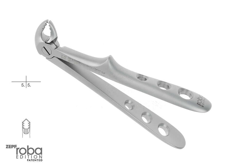 Pediatric extraction forceps Ash pattern (English pattern) #22 for children Roba Design by Helmut Zepf - 10.685.22