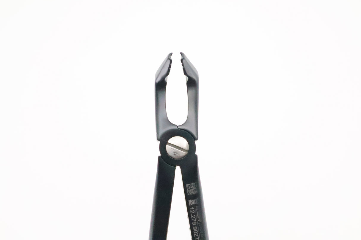 Extraction Forceps, English Pattern, #79 Modified, Roba-Edition By Dr. Manfred Beck, Lower Wisdom Teeth, Xcision-Line®, Diamond Coated Jaws, Onyx Coating | Helmut Zepf No. 12.279.90ZTI