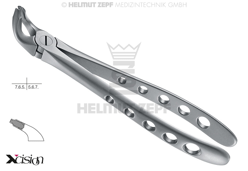 lower premolar extraction forceps English pattern #321 Special Beaks Xcision-Line Helmut Zepf 12.021.90Z