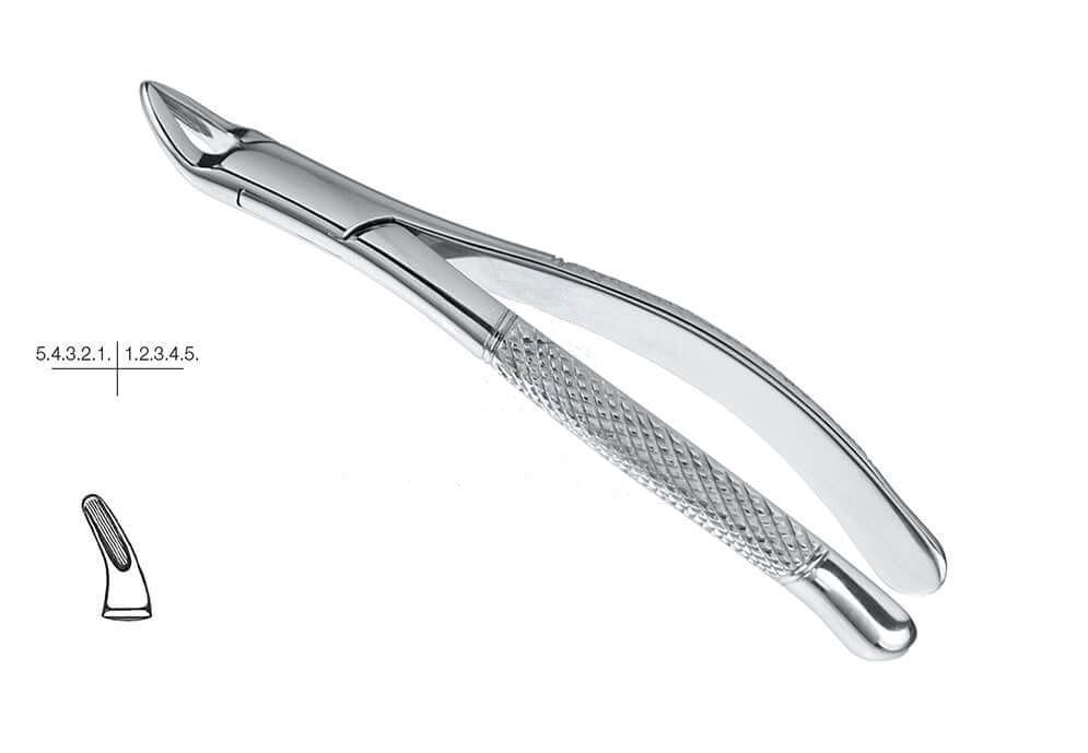 Helmut Zepf pediatric extraction forceps upper teeth Cryer #150-S American Pattern No. 14.150.05