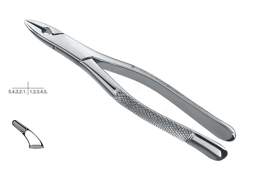 Cryer extraction forceps lower incisors premolars #151-A American Pattern Helmut Zepf 14.151.01