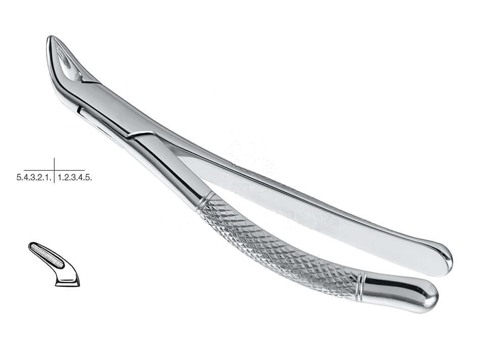 Helmut Zepf pediatric extraction forceps lower teeth Cryer #151-S American Pattern, No. 14.151.05