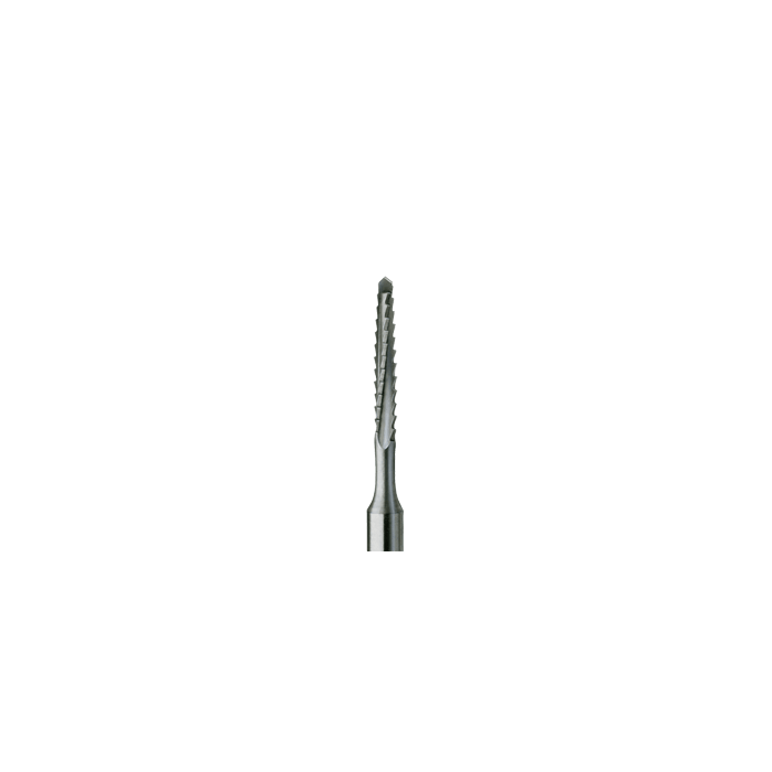 162 016 RA-L carbide cone pointed bone cutter bur for oral surgery, ISO 500 205 408 297 016, pack of 2