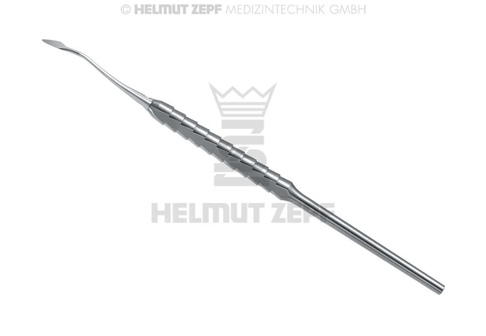 dental root elevator approximal desmotome mesial bending #4 3mm Single-Ended ZEPF-Design-Handle Helmut Zepf 17.045.05