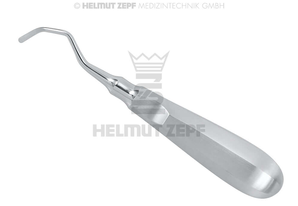 Root Tip Elevator Miller #11 Standard Handle with Thumb Rest by Helmut Zepf No. 17.100.11 dental instrument