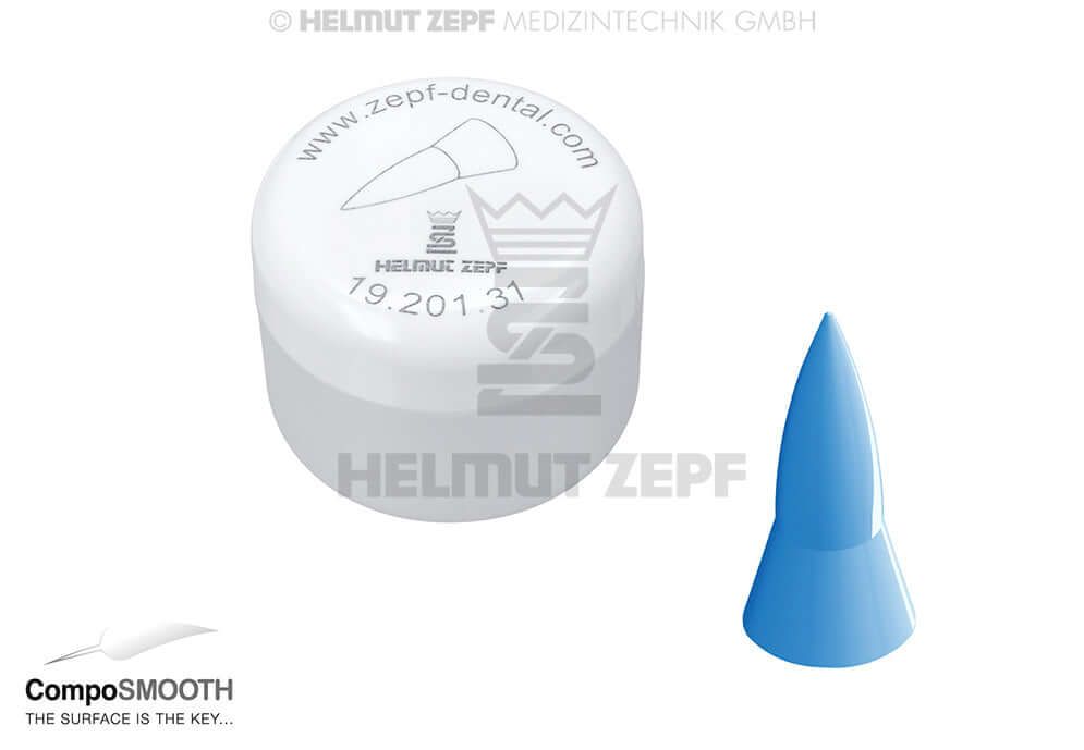 CompoSmooth Composite Instrument soft application inserts for layering technique, Helmut Zepf 19.201.31, pack of 12