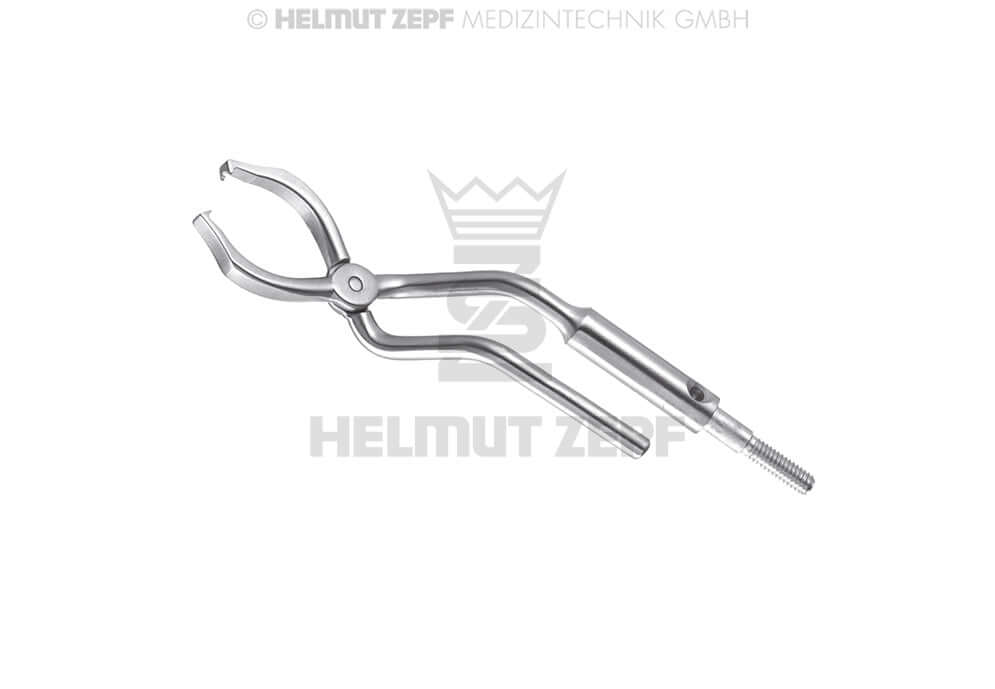 Crown Remover Instrument by Helmut Zepf, interchangeable crown removal pliers attachment for Crown-Butler 19.275.00