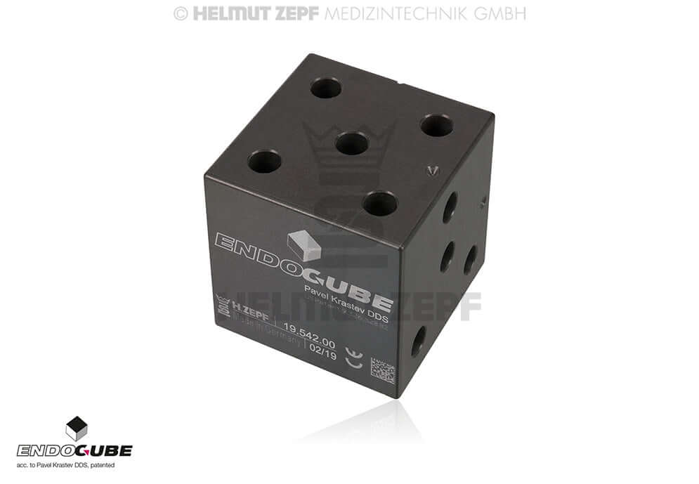 Endo Cube Master Cone Organizer by Helmut Zepf 43x43x43mm for Root Canal Obturation No. 19.542.00