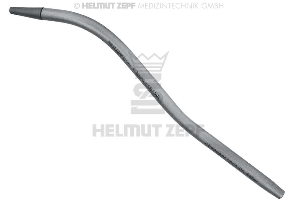 Helmut Zepf tonsil suction tube surgical aspirator Sinusline titanium tip 3.0mm No.19.651.30
