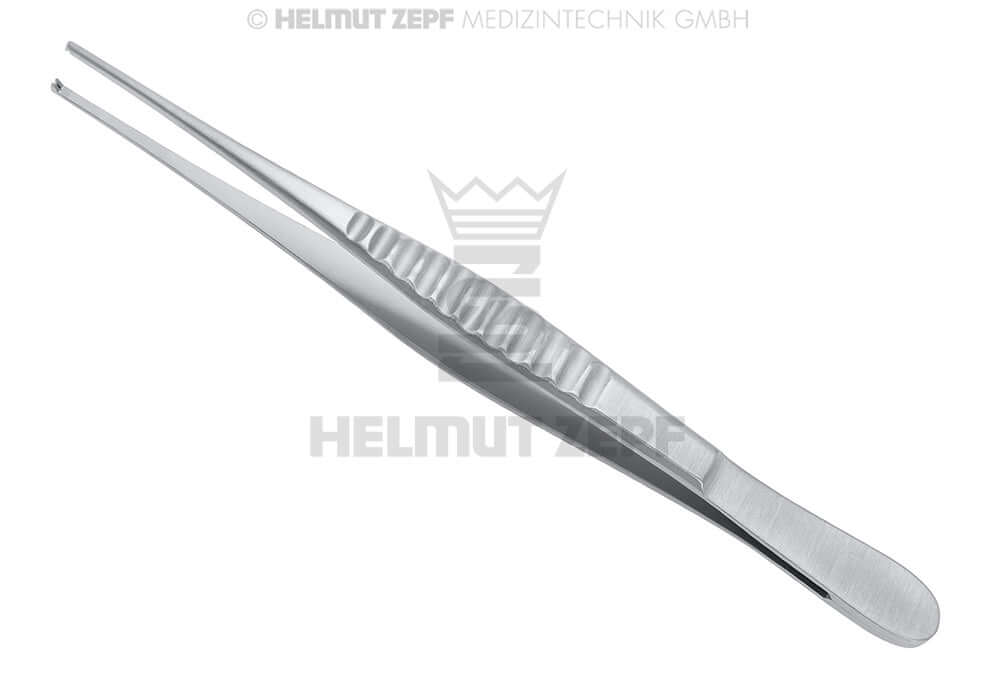 Helmut Zepf gillies tissue forceps straight 15cm stainless steel surgical instrument No. 22.416.15