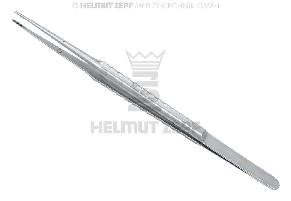Micro Cooley Forceps 18cm Straight Stainless Steel ZEPF-Line with Guide Pin by Helmut Zepf No.22.815.17