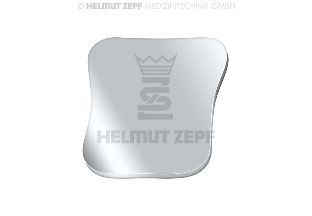 Helmut Zepf intraoral photography mirror for adults, titanium coated front surface, 6.8cm palatal mirror, no double image