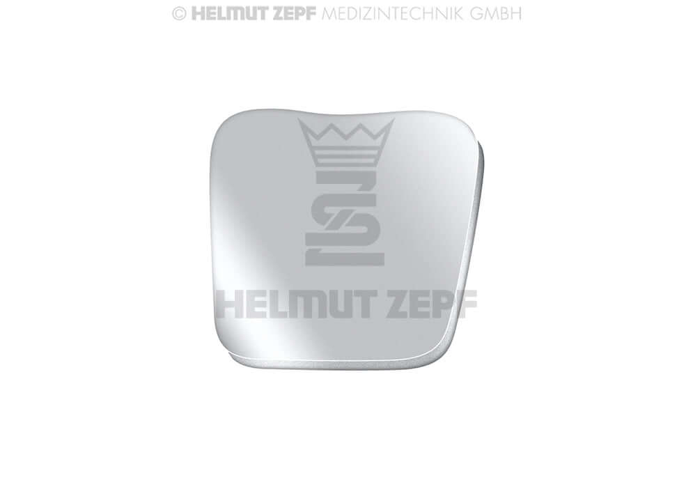 Helmut Zepf intraoral photography mirror for children, palatinal 5.5cm titanium coated front surface, no double image