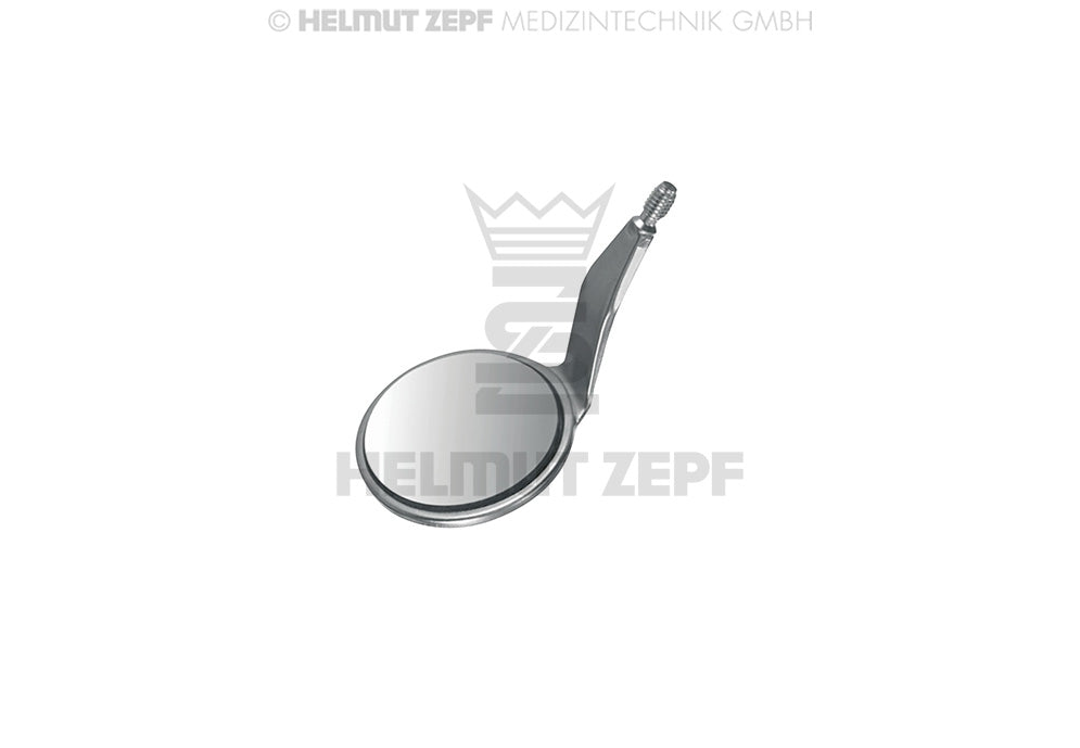 Helmut Zepf 24.072.22 MEGAduo double-sided front surface mouth mirror head 22 mm, pack of 6