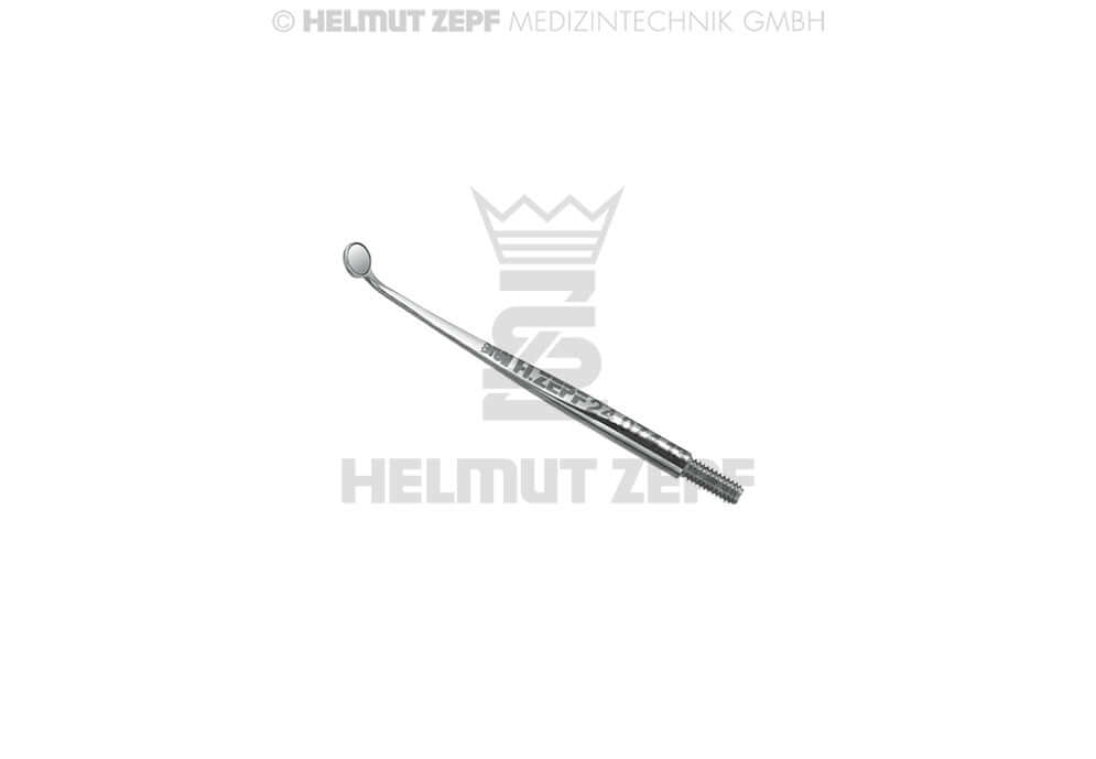Dental Micro Mirror Ø3mm Rhodium Front Surface Coating by Helmut Zepf No.24.074.13 for Intraoral Access