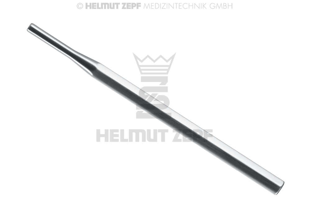 Handle for Dental Mirrors - Stainless Steel Hollow Simple-Thread by Helmut Zepf 24.086.01