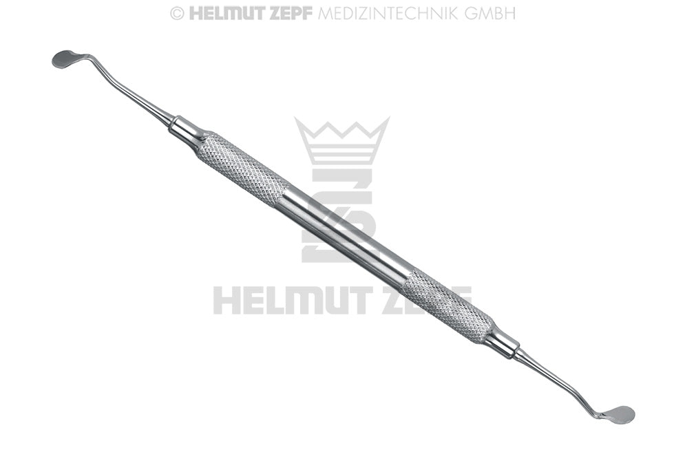 Kirkland gingivectomy knife #GF7 Helmut Zepf No.24.437.02 periodontic double-ended stainless steel surgical instrument