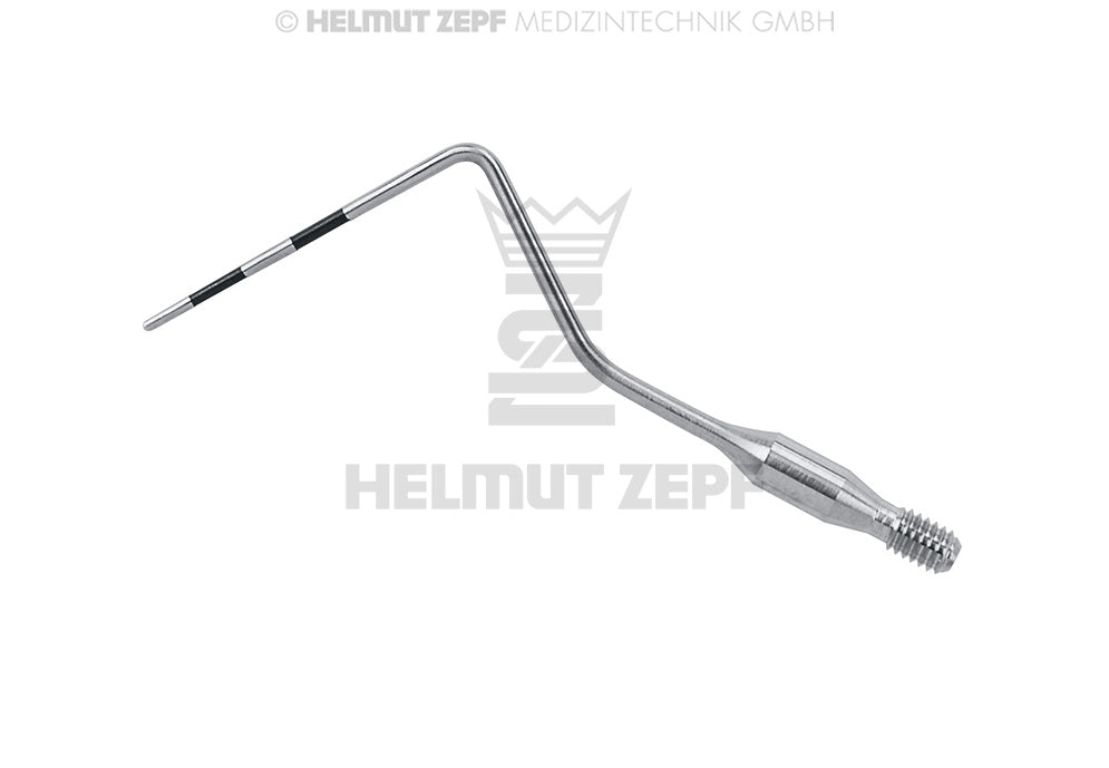 Periodontal Probe Insert CPG12 by Helmut Zepf, 3-6-9-12mm graduation, M2.5 thread, No. 24.454.01