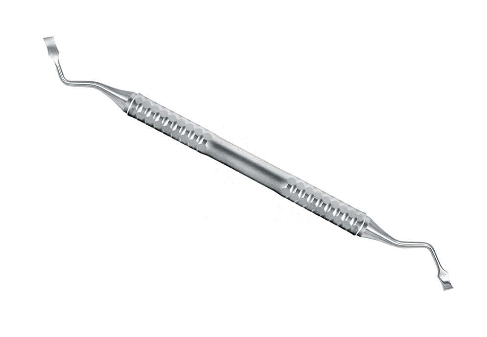 Helmut Zepf Ochsenbein #4 periodontal chisel No. 24.491.02 with 4mm working tips for precise periodontal surgery