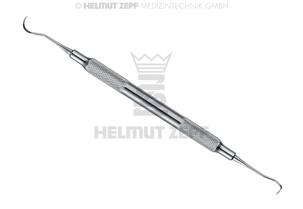 Towner Jacquette Scaler #H5/33 Double Ended Hollow Stainless-Steel Handle by Helmut Zepf No. 24.565.33