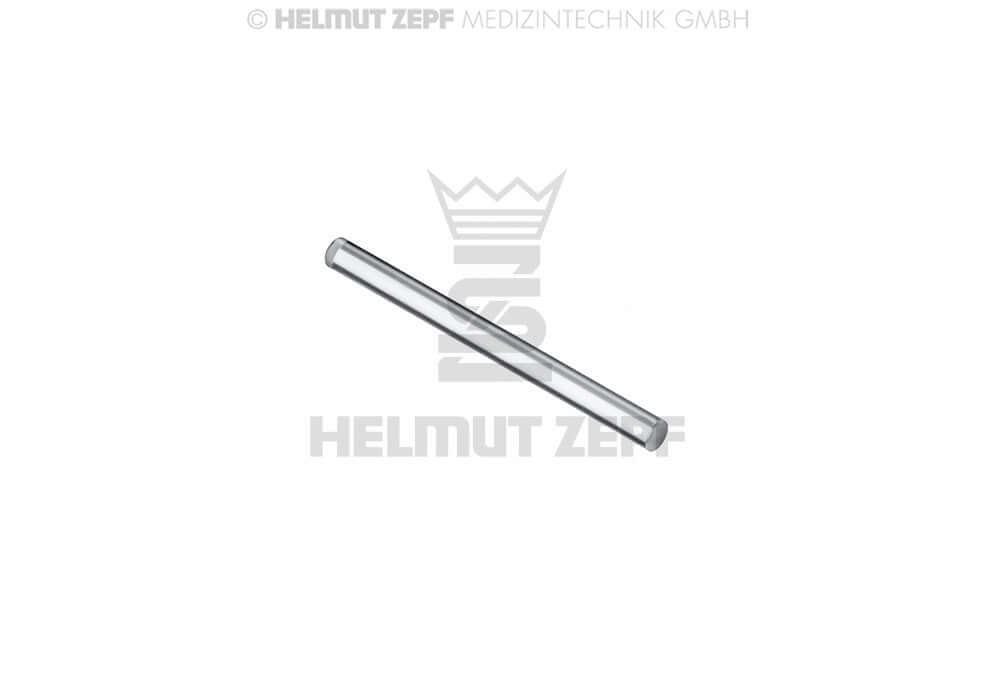Helmut Zepf acrylic test probe dental instrument, 76x6mm acryl glass, 6-piece pack, No. 24.926.75
