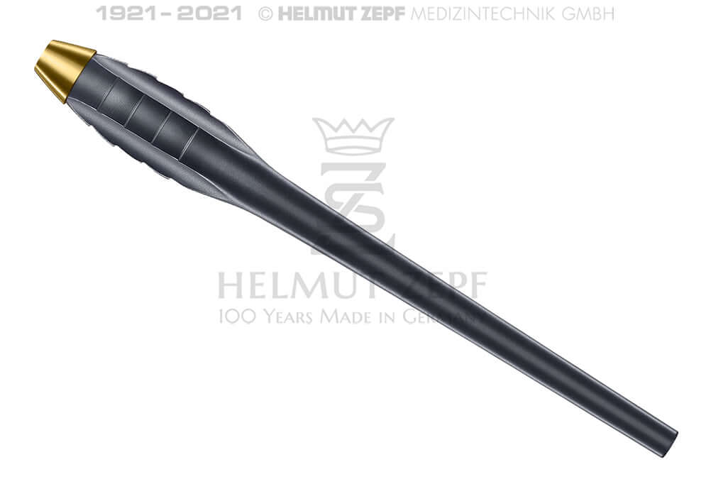 Helmut Zepf Z-SHAPE Relax ergonomic dental hand instrument handle M2.5mm Nanopal Coating Yellow Single Ended
