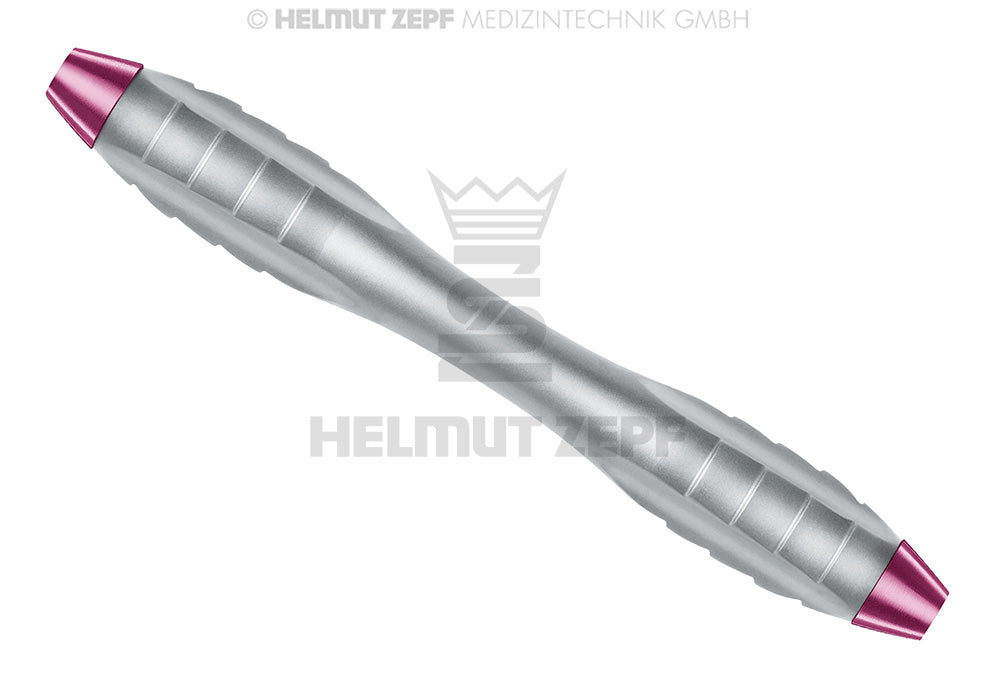 Violet Z-Shape Relax ergonomic dental handle interchangeable curettes scalers double-ended M4x0.5mm Helmut Zepf