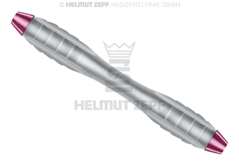 Helmut Zepf ergonomic dental handle interchangeable curettes scalers Z-SHAPE Relax Double Ended Violet M4x0.5mm