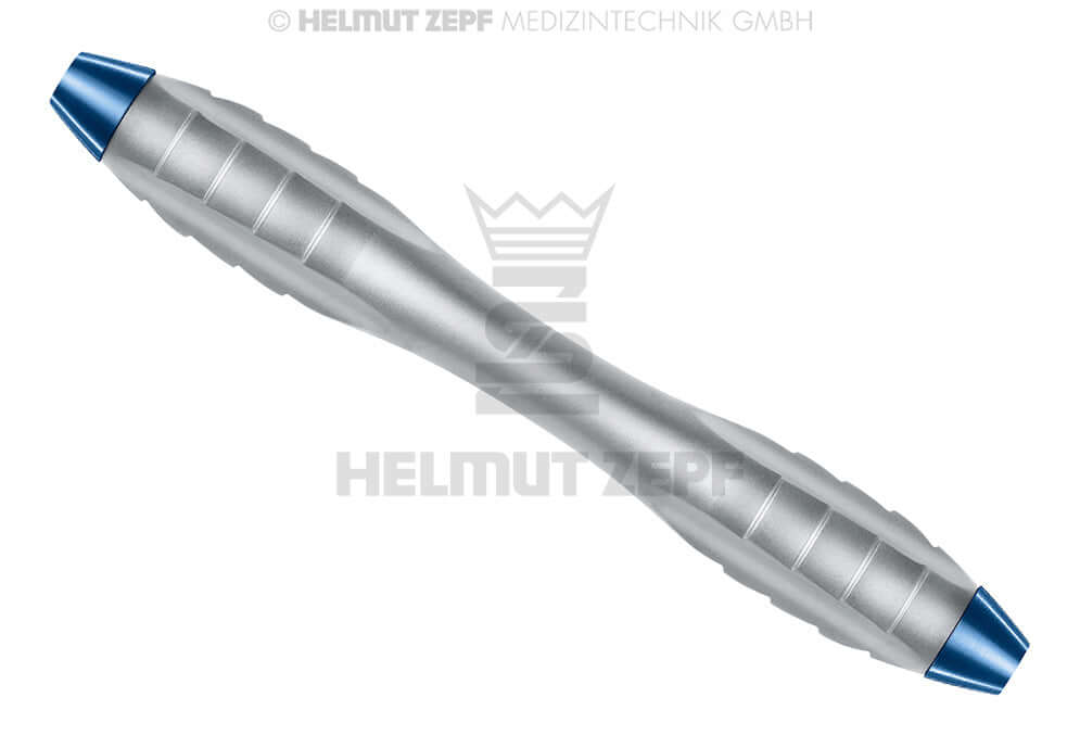 ergonomic dental handle interchangeable curettes scalers Z-SHAPE Relax Double Ended Cobalt-Blue Helmut Zepf 26.030.07