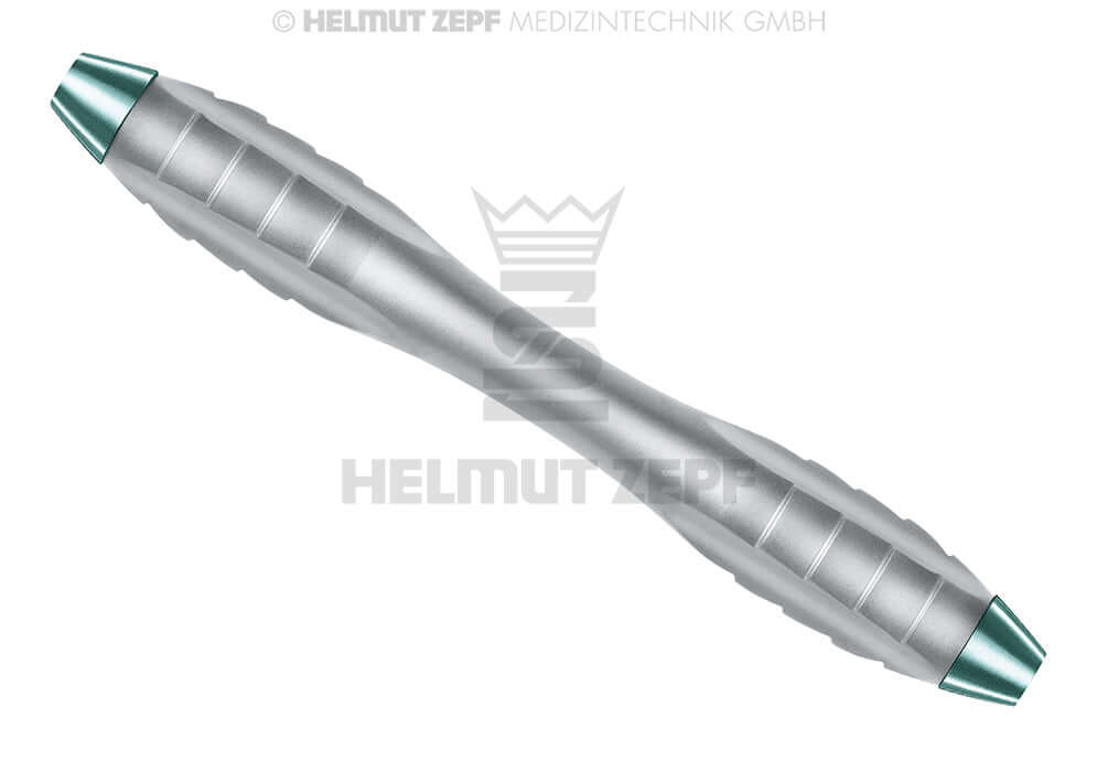 Helmut Zepf Z-SHAPE Relax ergonomic dental handle interchangeable curettes scalers, double ended M4x0.5mm, mint tips