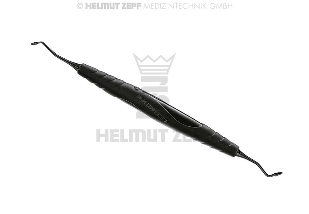 Dental Composite Filling Instrument Cone Shaped Plugger #2 by Helmut Zepf, NANOPAL coated, Ø1.8-2.2mm