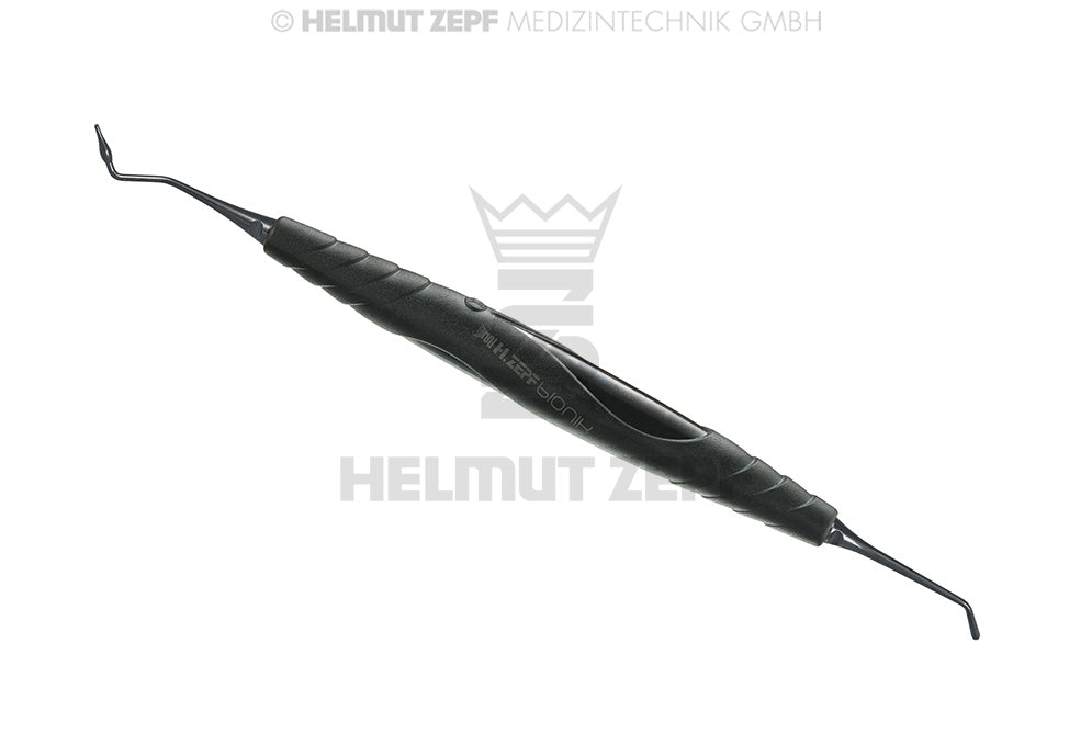 Dental Composite Filling Instrument Fissure Former Ø1.9mm Plugger Ø1.5mm bIONIK Handle NANOPAL Coating Helmut Zepf