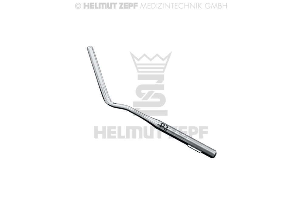 Periotome Insert P3 120° 1.7x0.6x12.5mm Periodontic Dental Instrument by Helmut Zepf No. 26.182.03