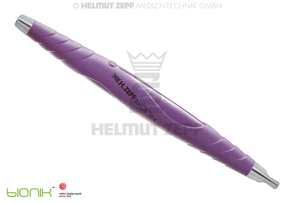 Helmut Zepf 26.197.04 bIONIK universal handle cone socket signal purple