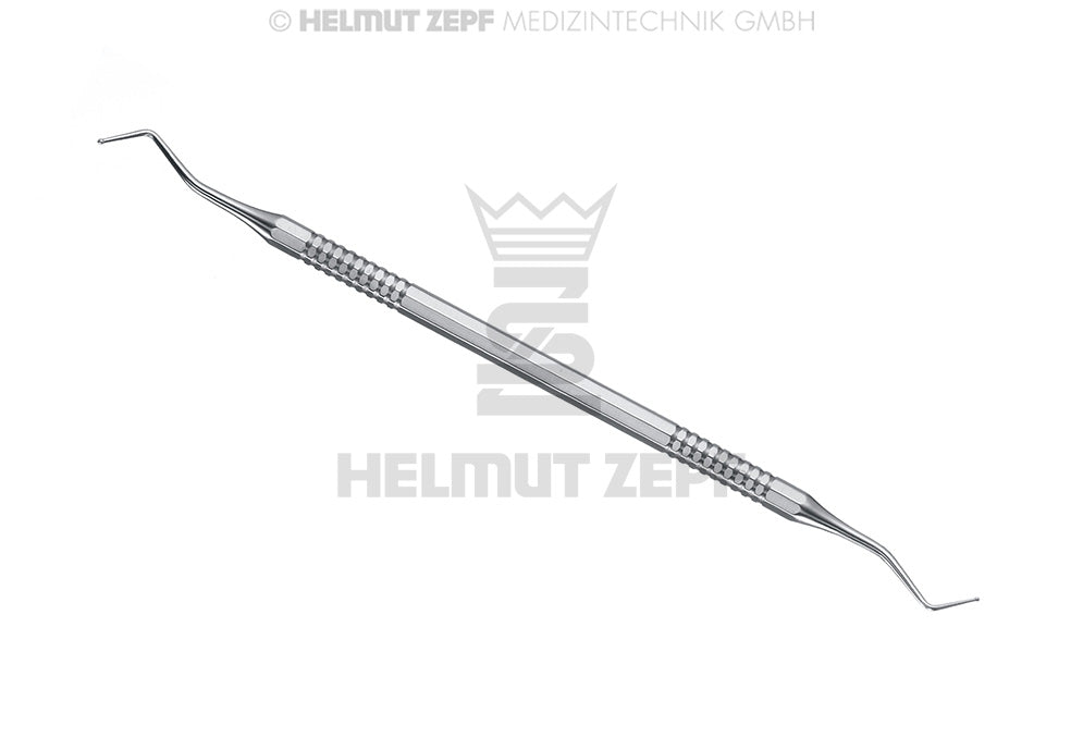 Dental Composite Instruments – Helmut Zepf Axial Ball-shaped Plugger #1, 0.8/1.0mm, No. 26.200.01