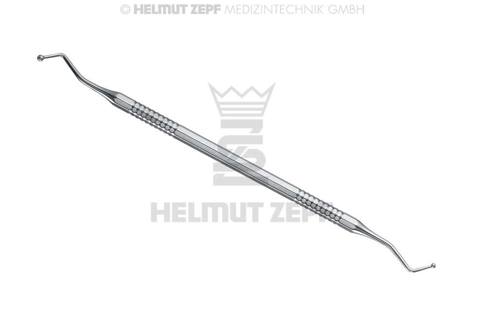 Dental Composite Instruments Helmut Zepf Axial #3 Ball-shaped Plugger 2.0/2.5mm No.26.200.03