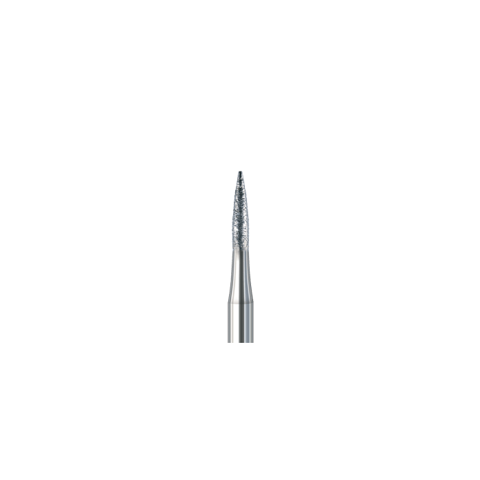 longlife sintered diamond bur bud pointed medium grit for model casting, ISO 807 104 257 524 016, 3368 016 HP