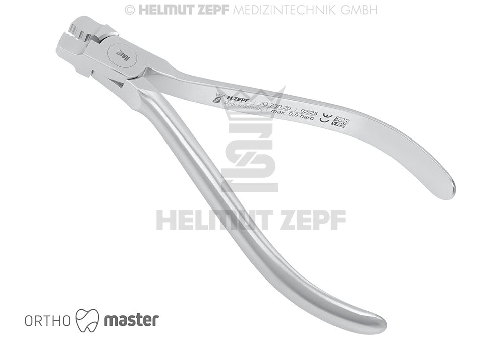 Orthodontic Lingual Arch Bending Pliers OrthoMASTER by Helmut Zepf No.33.730.20, Max Wire Thickness 0.9mm