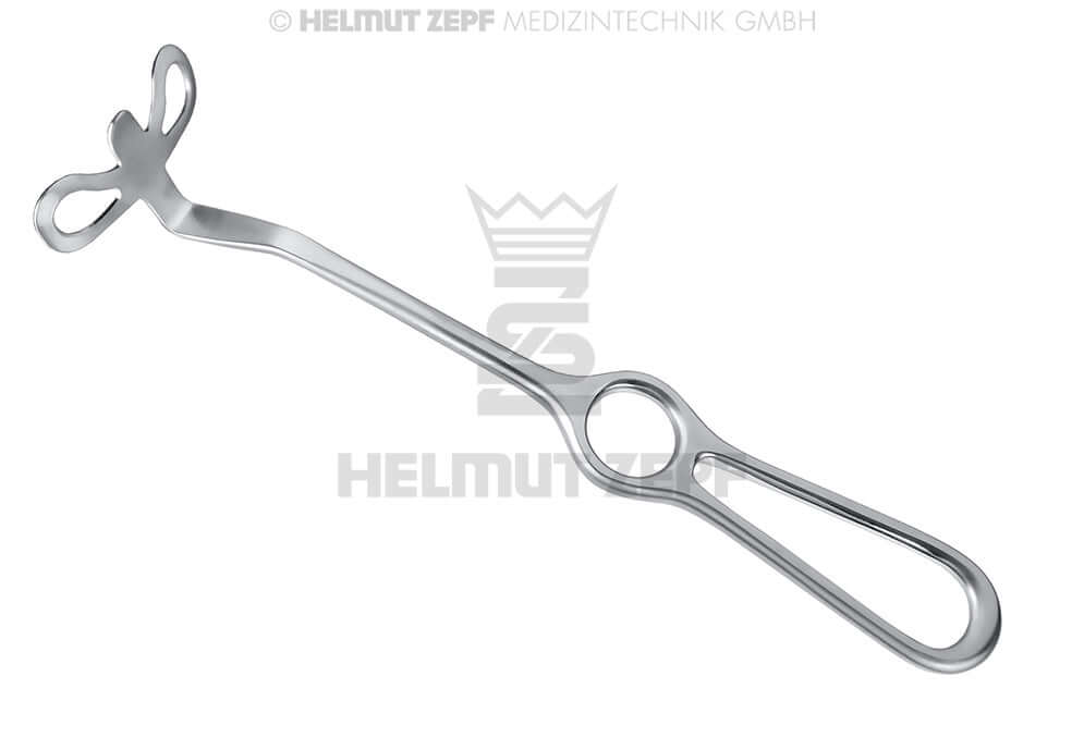 Retractor and Cheek Retractor Combination by Dr. Schäfer 23cm Helmut Zepf No.37.440.00