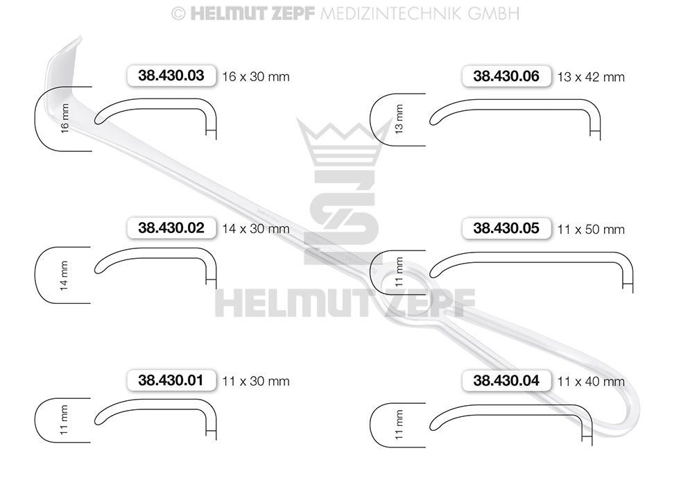 Helmut Zepf 38.430.06 Dental Instrument Made in Germany