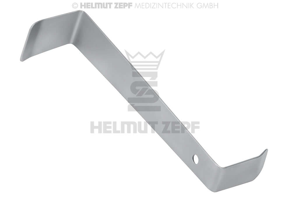 Minnesota Cheek Retractor by Helmut Zepf 134mm double-ended 24mm/15mm lightweight dental soft-tissue retraction instrument No.38.464.00