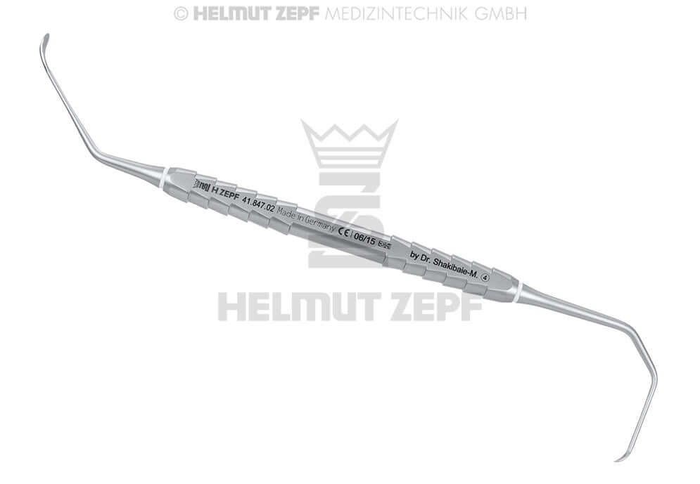 Microscopic Sinus Lift Curette #4 Double-Ended 2.8/2.8mm by Dr. Shakibaie Helmut Zepf 41.847.02