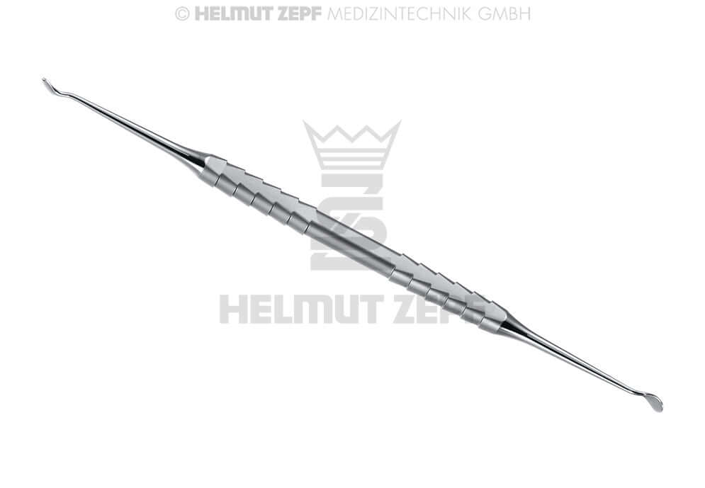 Sinus Lift Curette Double-Ended 4.8/4.2mm Blunt Instrument by Helmut Zepf No. 41.848.01